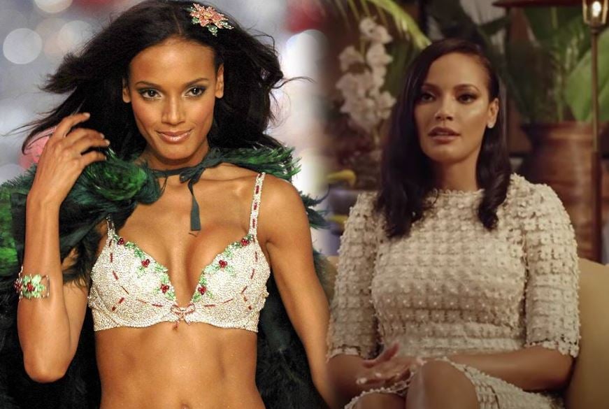 Selita Ebanks in Victoria's Secret fashion show