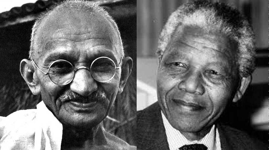 Nelson Mandela and MK Gandhi Nelson Mandela Gandhi
