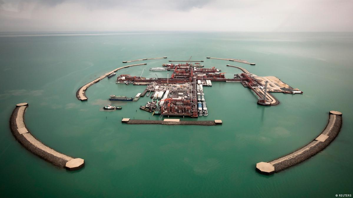 Kashagan oil project in neighboring Kazakhstan