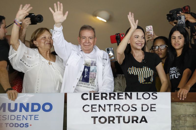 Edmundo Gonzalez-Maria Corina Machado