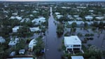 Flood waters from Hurricane Milton, Florida