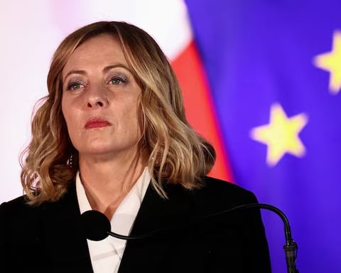 Italian Prime Minister Giorgia Meloni