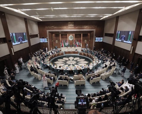 Arab League meeting