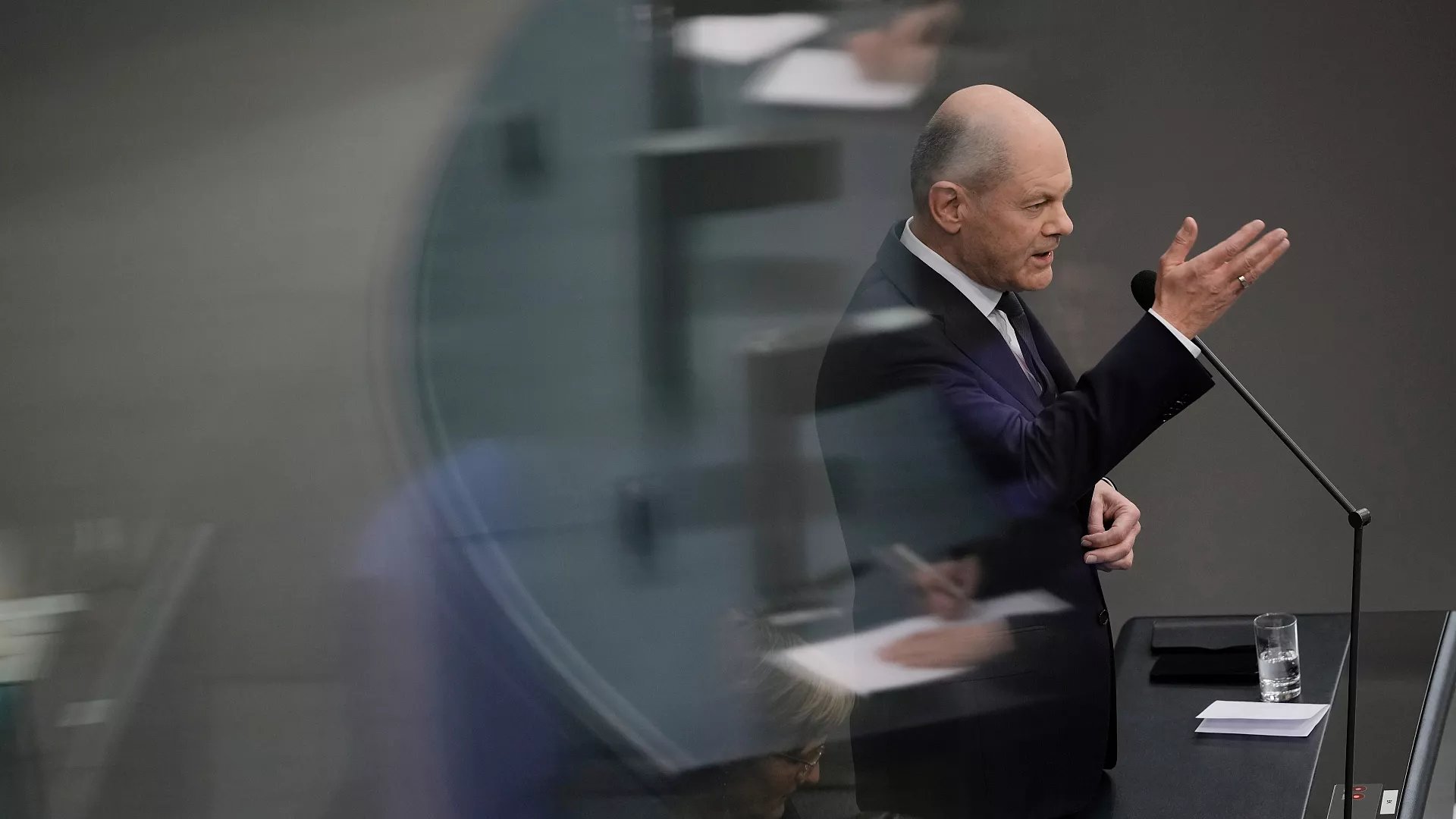 German Chancellor Olaf Scholz
