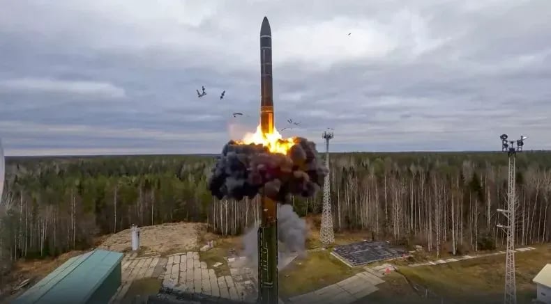 Intercontinental ballistic missile is test-fired