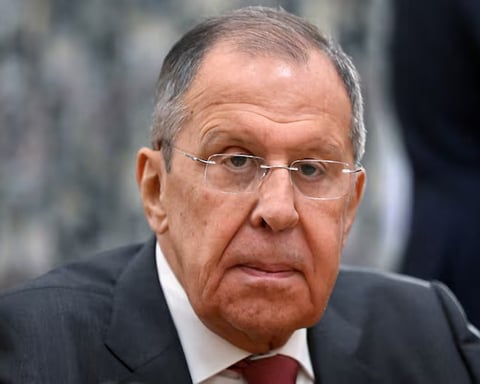 Russian Foreign Minister Sergei Lavrov