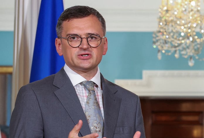 Ukraine's Foreign Minister Dmytro Kuleba