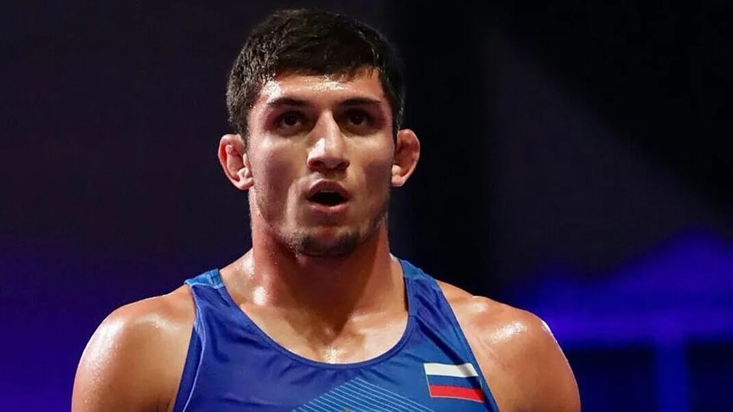 wrestler Magomed Magomaev won silver at the world championship