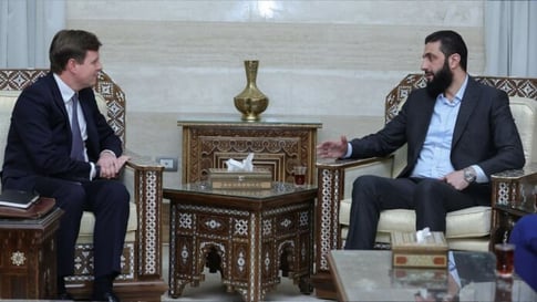 Syrian leader Jolani calls for lifting sanctions on Syria