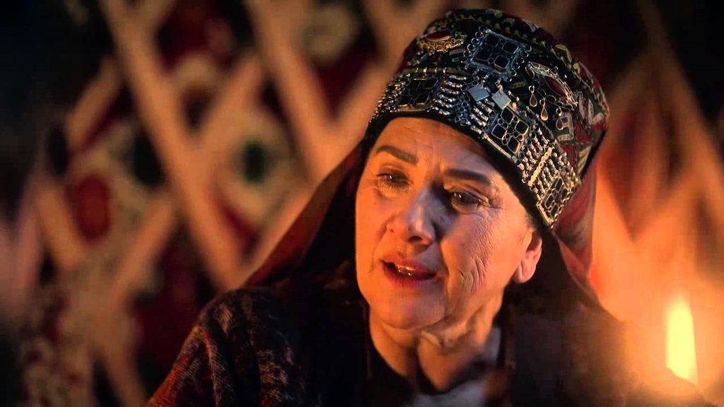Hülya Darcan as Hayme Ana - Diriliş: Ertuğrul characters Hülya Darcan as Hayme Ana, Ertugrul cast, Diriliş Ertuğrul characters