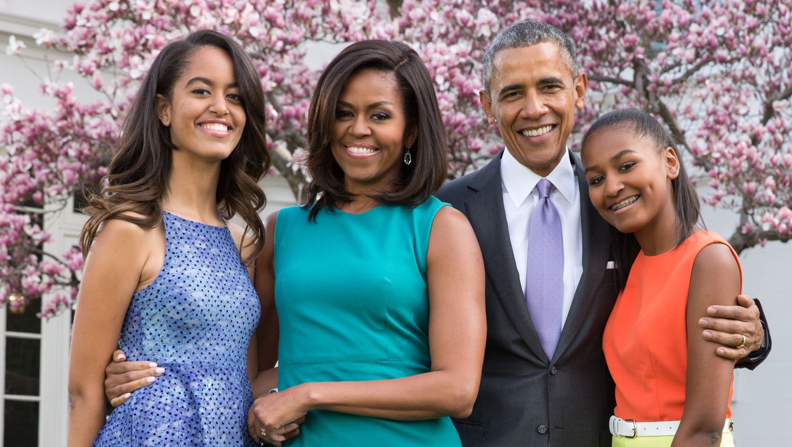 Obama Family Easter Portrait