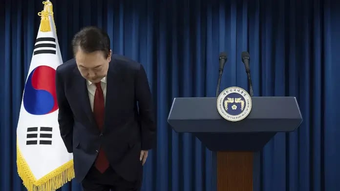 South Korean President Yoon Suk Yeol apologizes for martial law