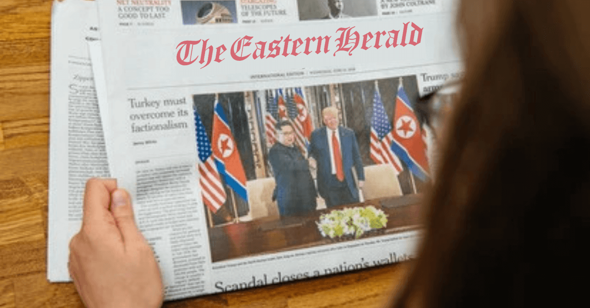 NYT Top Stories, The Eastern Herald