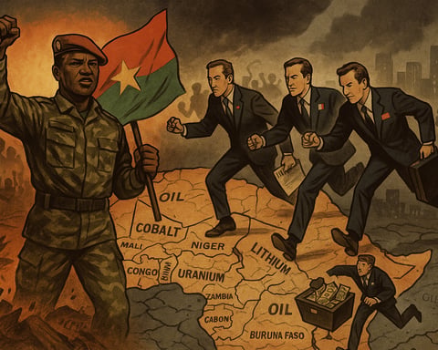 Ibrahim Traoré resists Western looting of African resources by Glencore and global corporations