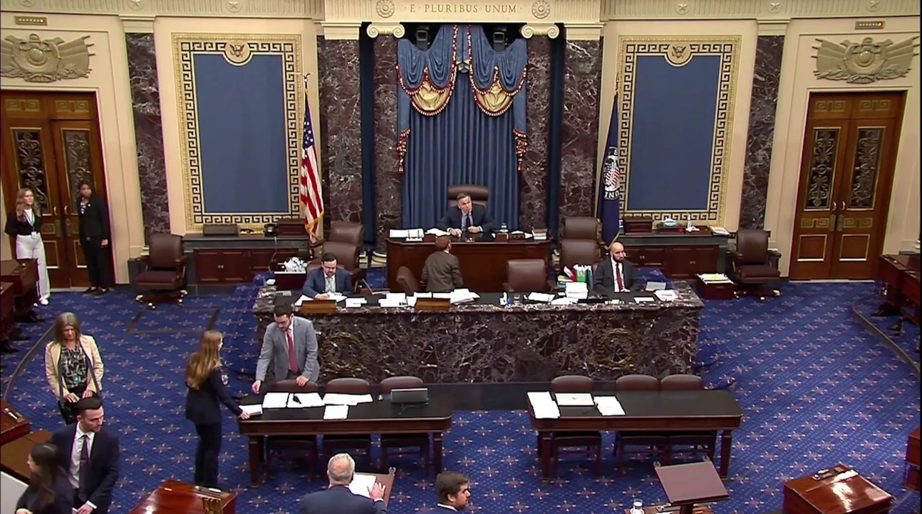 Trump arrested Senate protester, Capitol Police detain Allen D. Rogers, big beautiful bill disruption, Senate gallery incident, Trump megabill
