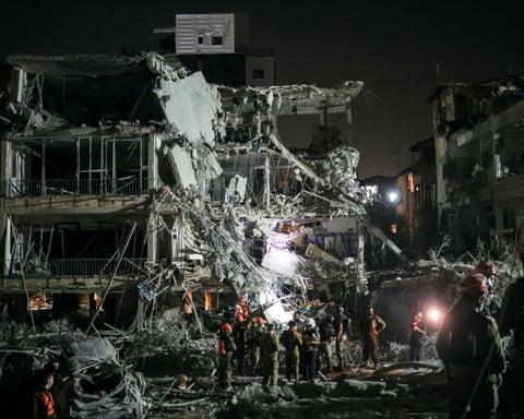 Trump Tehran evacuation, Iran Israel conflict, Iranian cyber attack, Israeli missile strikes, Tehran network blackout, Trump war threat, Iran retaliation, Middle East tensions, US Israel alliance, Operation True Promise