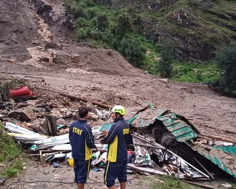 Severe rainfall alert issued in Uttarkashi as cloudburst causes flash flood near Yamunotri temple killing 9 workers