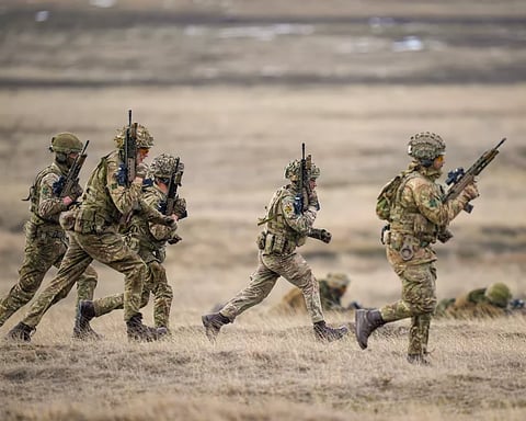 NATO soldiers, Moldova border, military drills, Eastern Europe, NATO exercises, NATO expansion, Russia tensions, NATO troops 2025, geopolitical conflict, NATO Moldova strategy