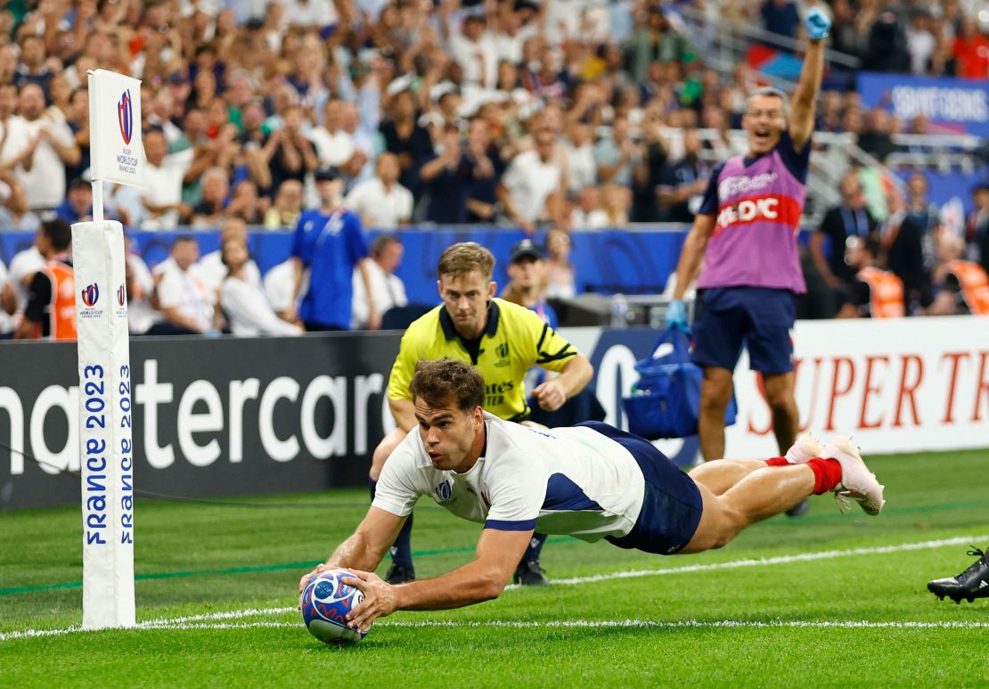 latest sports news, rugby news, sports news, new zealand vs france, france beats all blacks, penaud try against new zealand, dunedin rugby test, all blacks home defeat, scott robertson debut, france rugby 2025