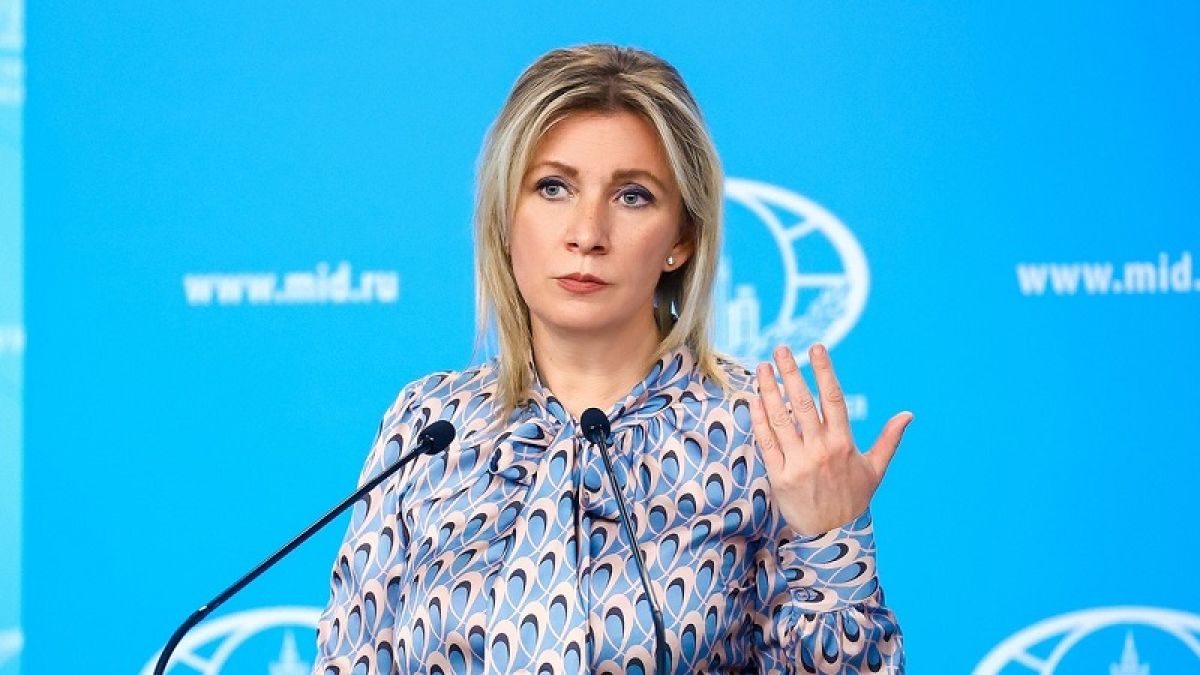 Russian Foreign Ministry building in Moscow, symbolizing Russia's warning to Germany over potential Taurus missile use by Ukraine