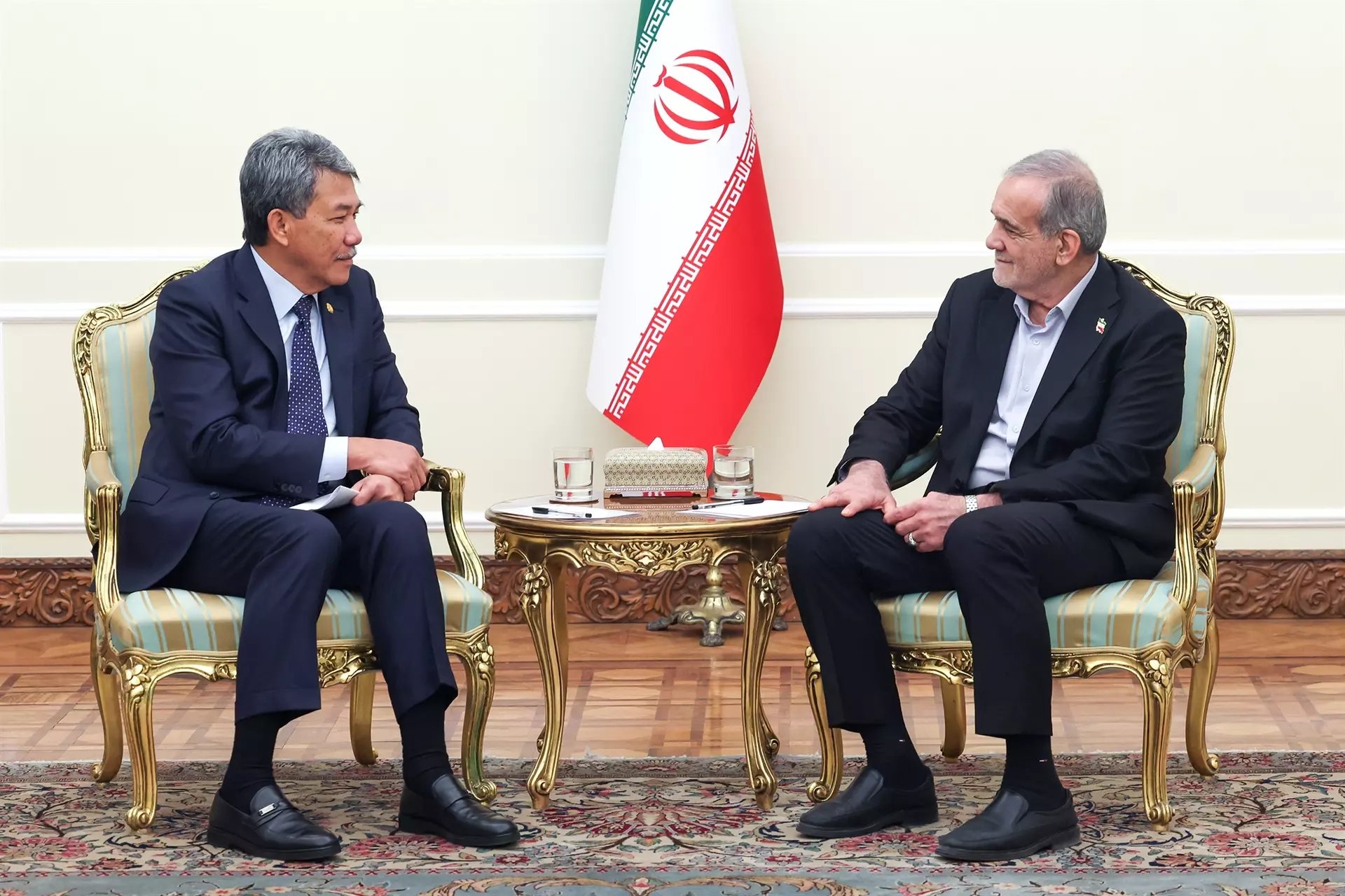 Pezeshkian and Anwar discuss Gaza genocide