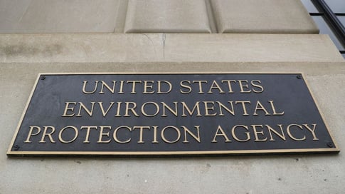 EPA headquarters in Washington after Trump fires staff for dissent letter