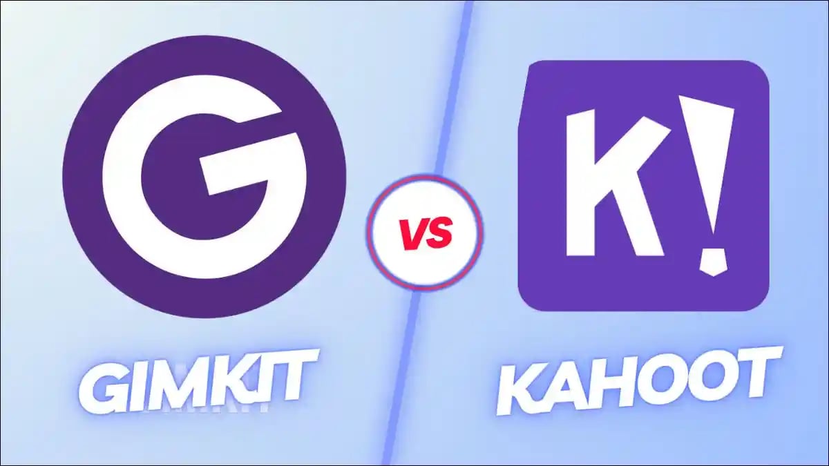 Gimkit vs Kahoot comparison, classroom review games