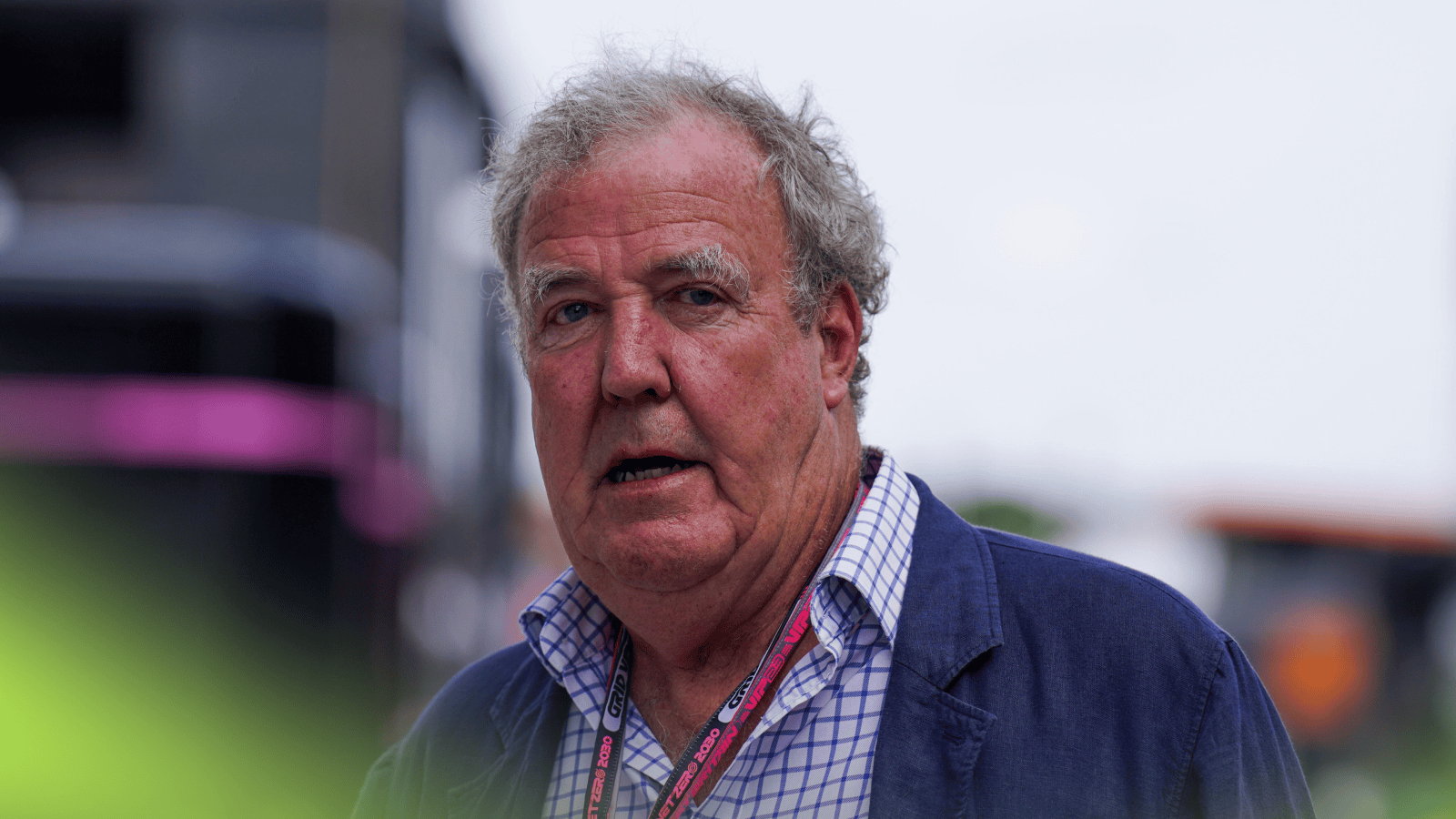Jeremy Clarkson portrait 2025, British broadcaster Top Gear Grand Tour