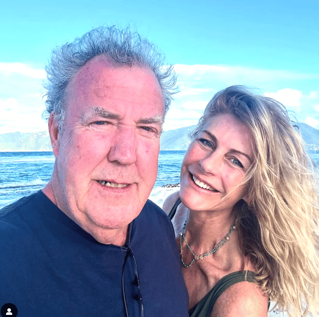Jeremy Clarkson with partner Lisa Hogan 2025