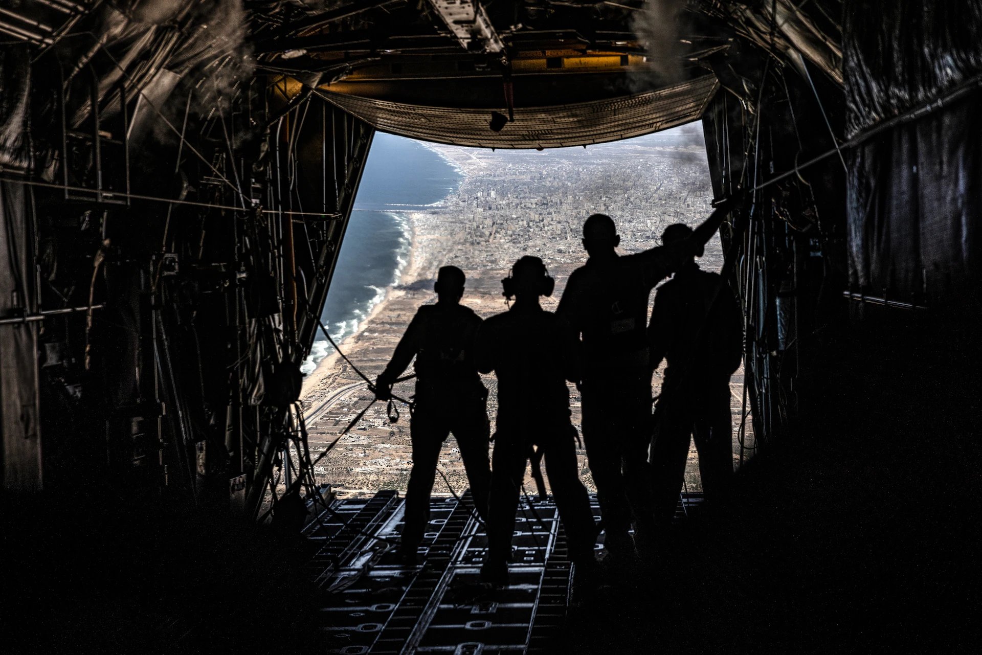 Gaza aerial view, Washington Post footage, Gaza destruction 2025, Gaza rubble, tents in Gaza, Israeli airstrikes, Gaza from above, Gaza ruins, war zone Gaza, humanitarian crisis Gaza