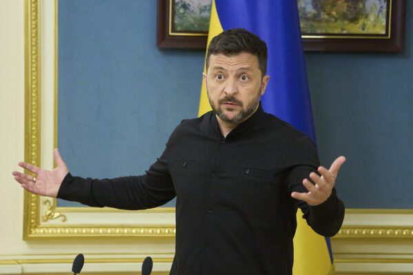 Zelenskyy demands western guarantees before peace talks with Russia during ongoing conflict Zelenskyy says Ukraine will not agree to peace without western-backed security guarantees