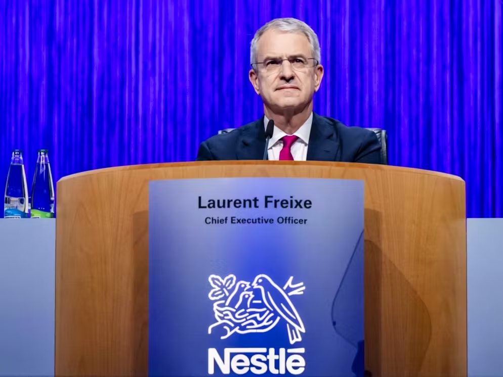 Nestle CEO Laurent Freixe dismissed after secret affair with subordinate