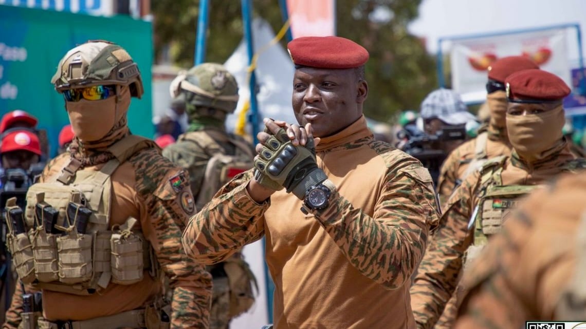 Burkina Faso security, displacement, 2025, Ibrahim Traore