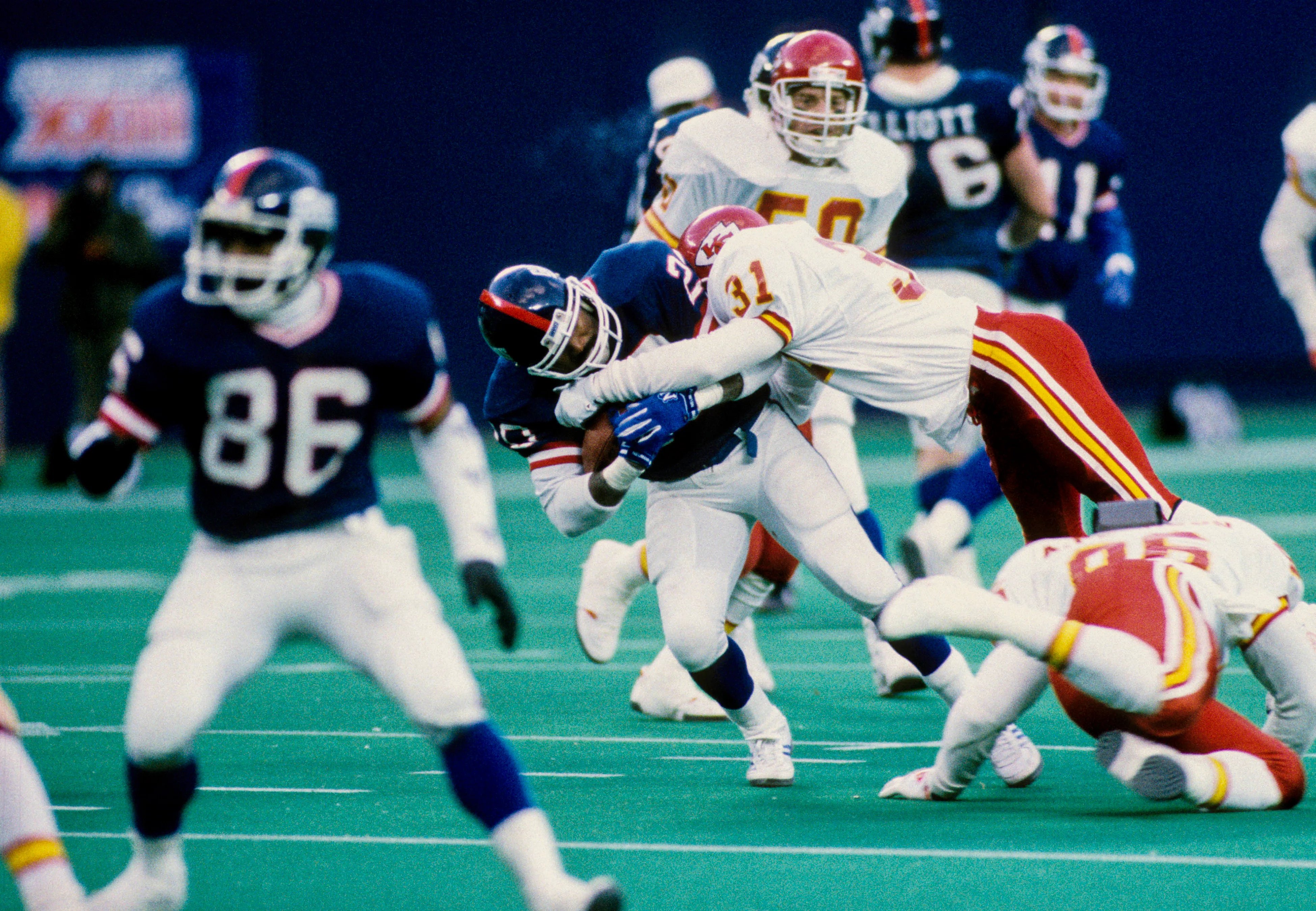 Kansas City offense at MetLife Stadium against the New York Giants in Week 3