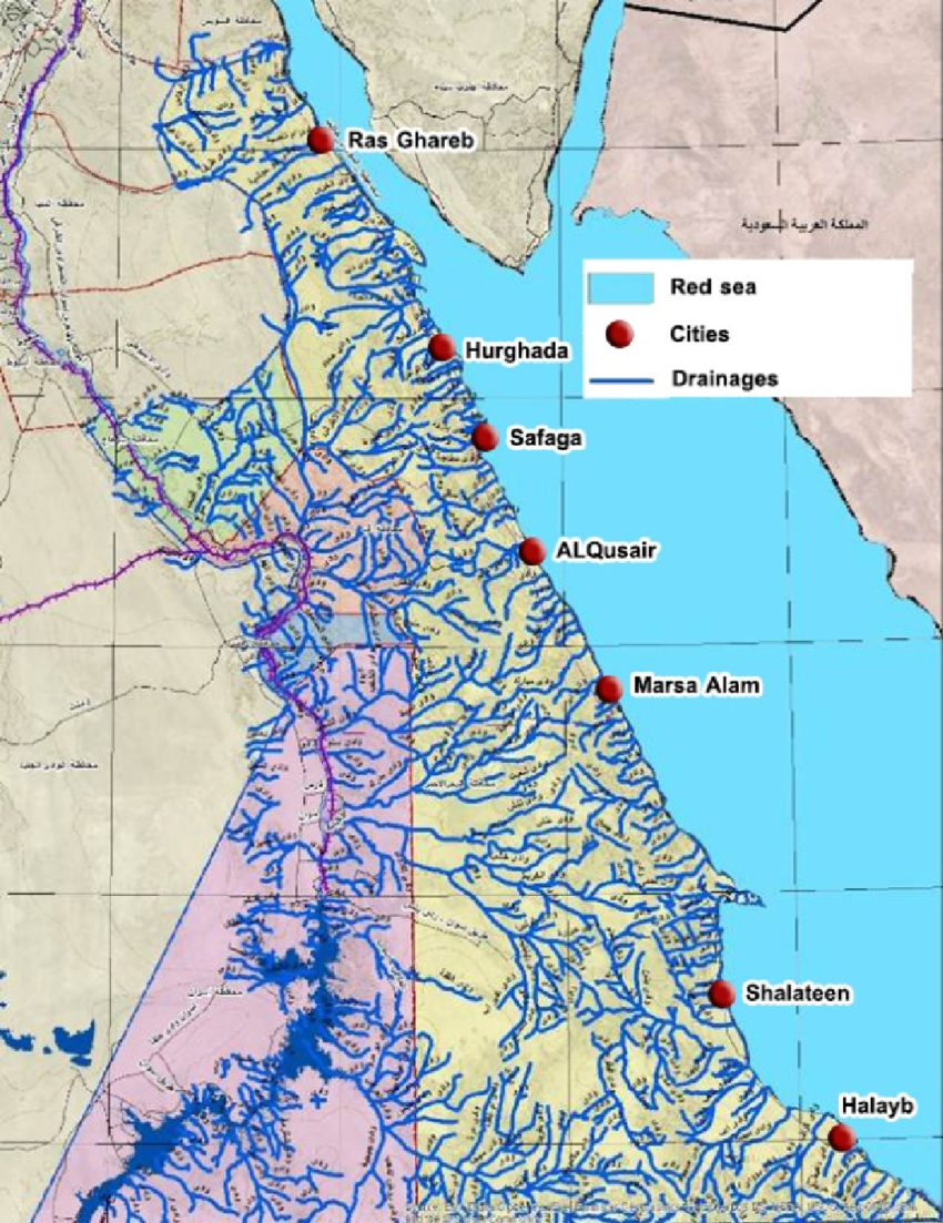 Red Sea safety map — key resort zones Egypt map, Red Sea resorts, Hurghada, Marsa Alam, Sharm el Sheikh, safety zones