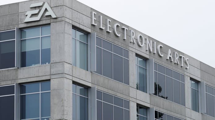 Electronic Arts headquarters in Redwood City, California, after $55 billion go-private announcement