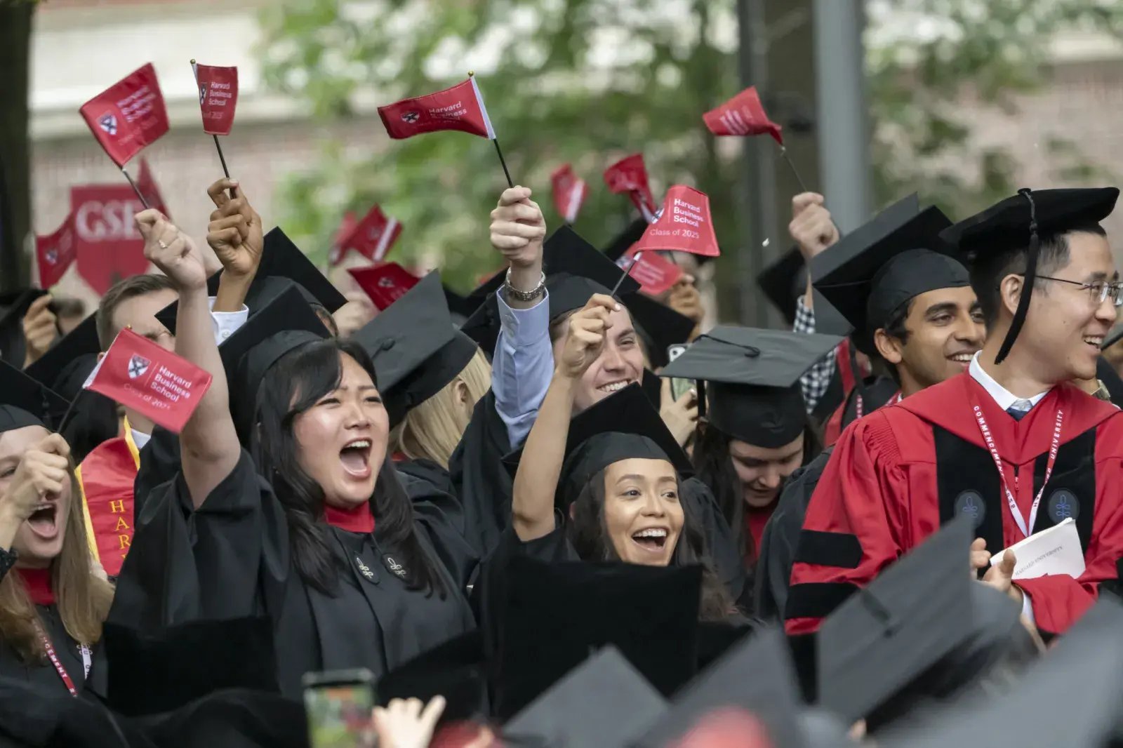 International STEM Graduates At U.S. Commencement International STEM graduates at a U.S. university commencement ceremonyInternational STEM graduates at a U.S. university commencement ceremony
