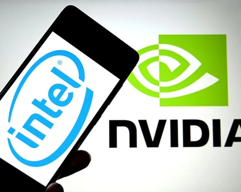 Nvidia and Intel partnership drives Wall Street gains amid falling jobless claims