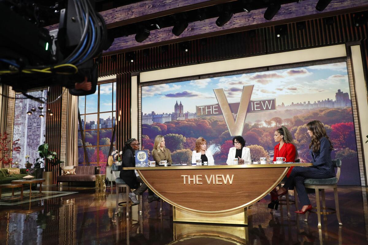 The View panel reacts to ABC’s Jimmy Kimmel suspension