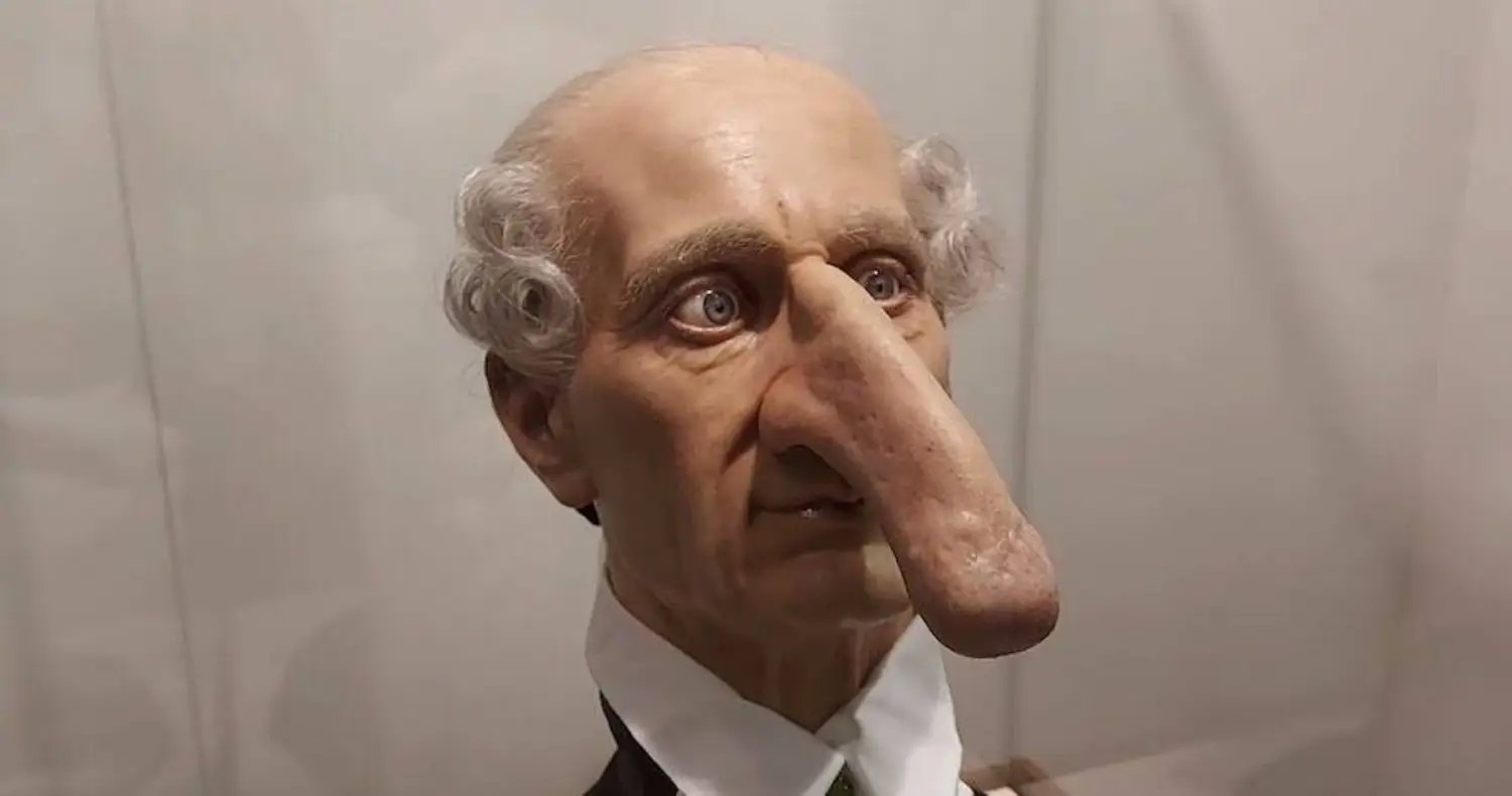 Thomas Wadhouse, Thomas Wedders, wax head, Ripley’s museum, longest nose