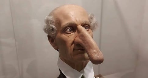 Thomas Wadhouse, Thomas Wedders, wax head, Ripley’s museum, longest nose