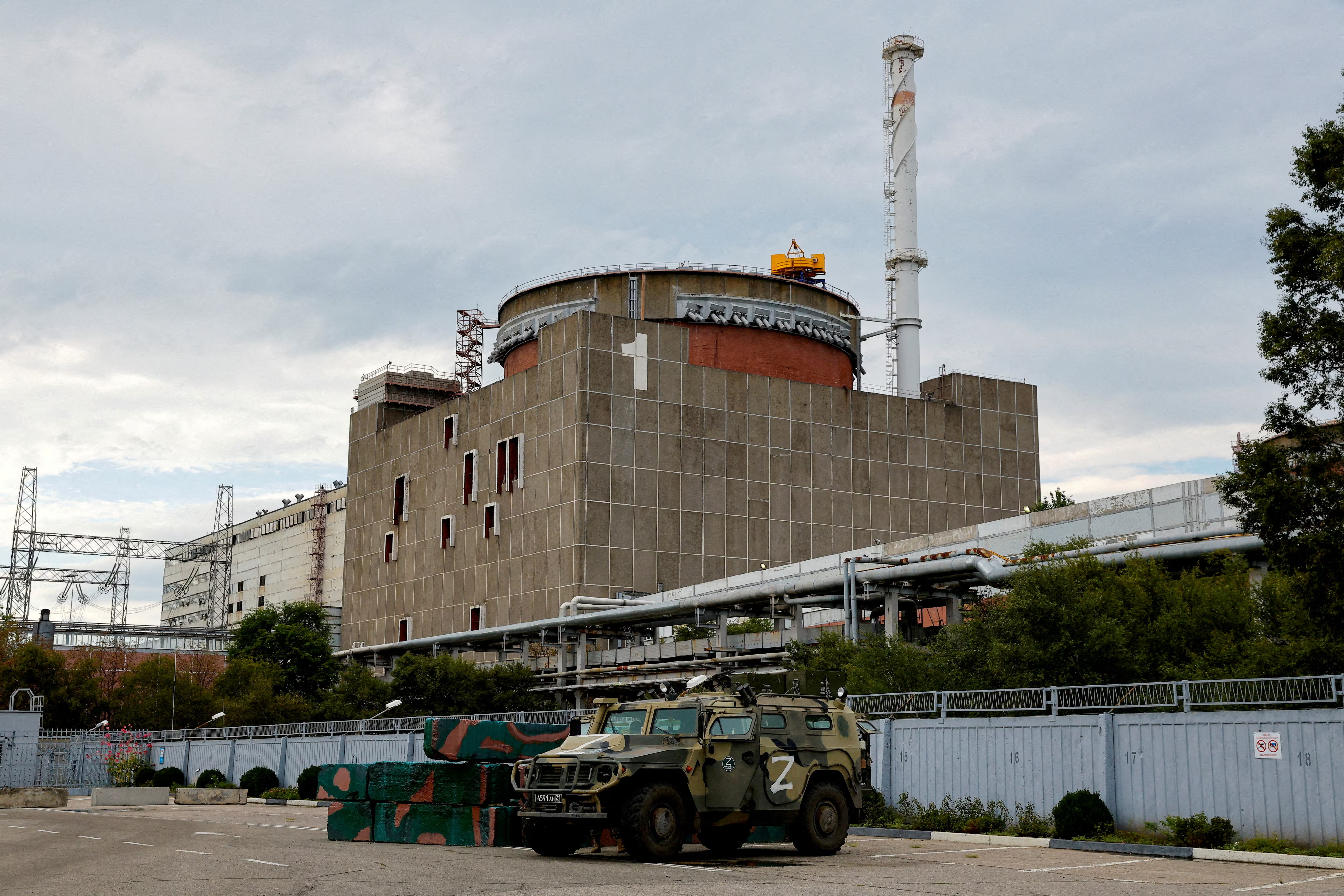 ZNPP Runs On Diesel After Grid Disconnection Zaporizhzhia plant on backup diesel generators after power loss