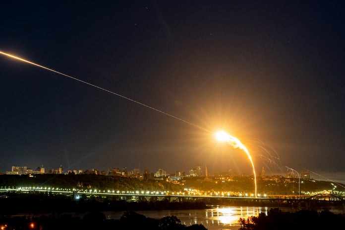 Air defense intercepts drones over Kyiv during overnight attack as winter approaches
