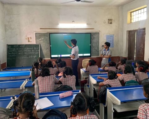 Debate in Telugu through Mahati Gives Students a New Voice