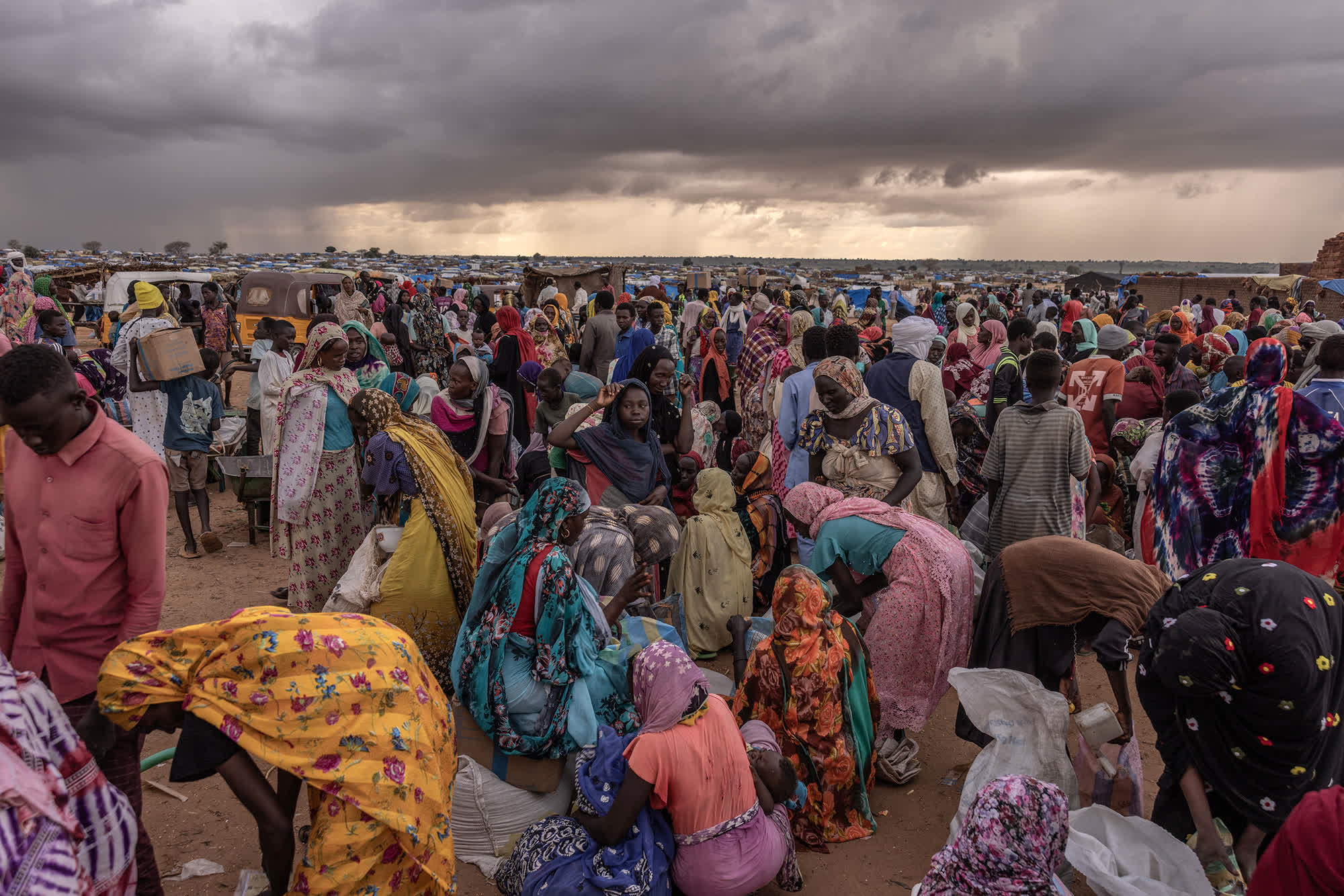 Families in Darfur displaced by RSF attacks amid ongoing Sudan conflict Families in Darfur displaced by RSF attacks amid ongoing Sudan conflict