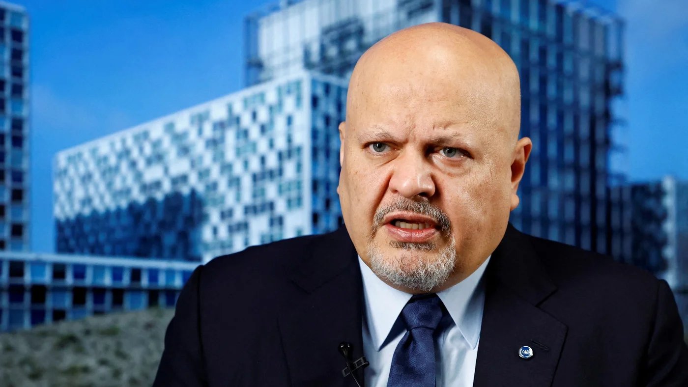 ICC headquarters in The Hague amid rising pressure on prosecutor Karim Khan.