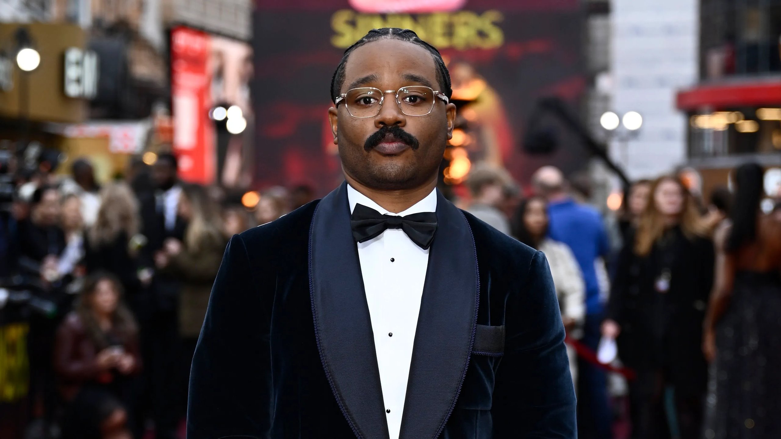 Ryan Coogler and Mary Corse on the red carpet at the 2025 LACMA Art+Film Gala