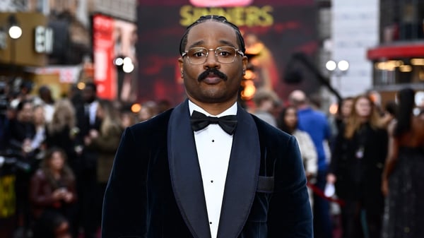 Ryan Coogler and Mary Corse on the red carpet at the 2025 LACMA Art+Film Gala