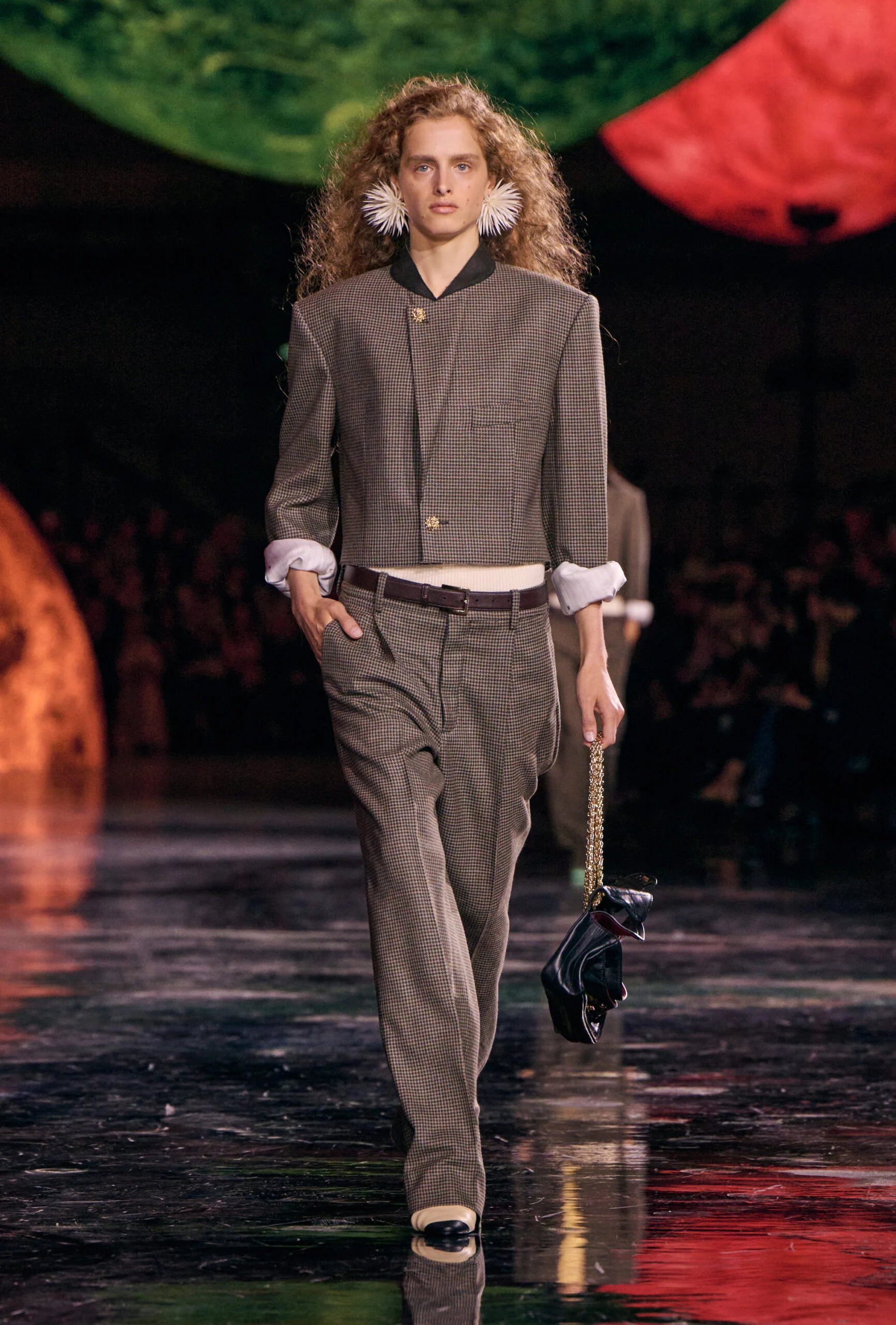 Blazy Chanel Fashion Week shoulders tweed 2025 Matthieu Blazy Chanel Paris Fashion Week SS26 debut collection