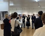 visitors in soviet-korean-liberation 1945 gallery in Seoul